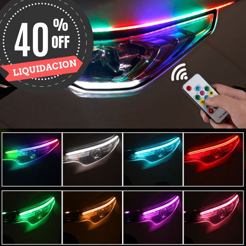 Intermitente dinámico DRL RGB