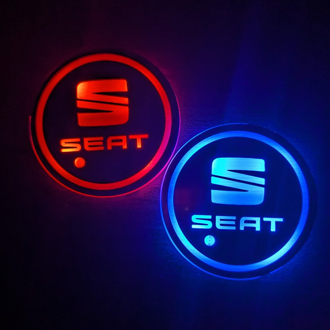 Posavasos LED con Logotipo