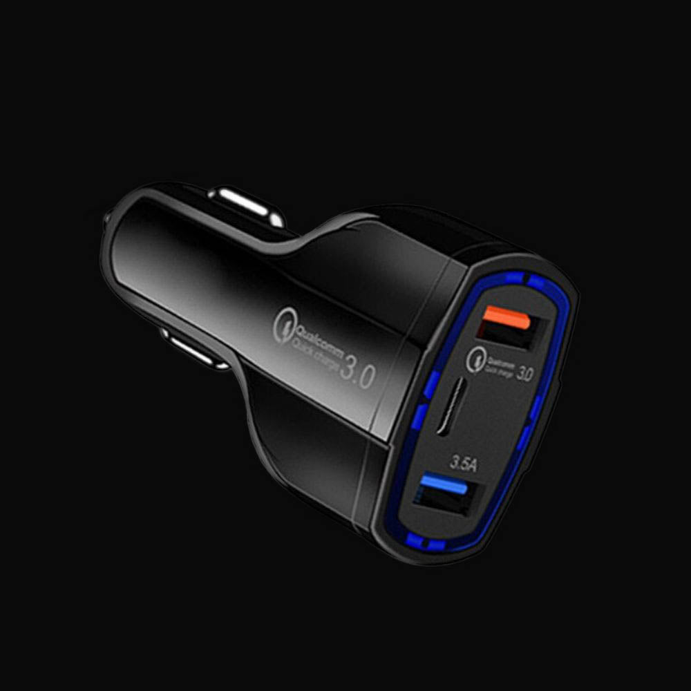 Carregador Isqueiro USB e USB-C - Tec2GO