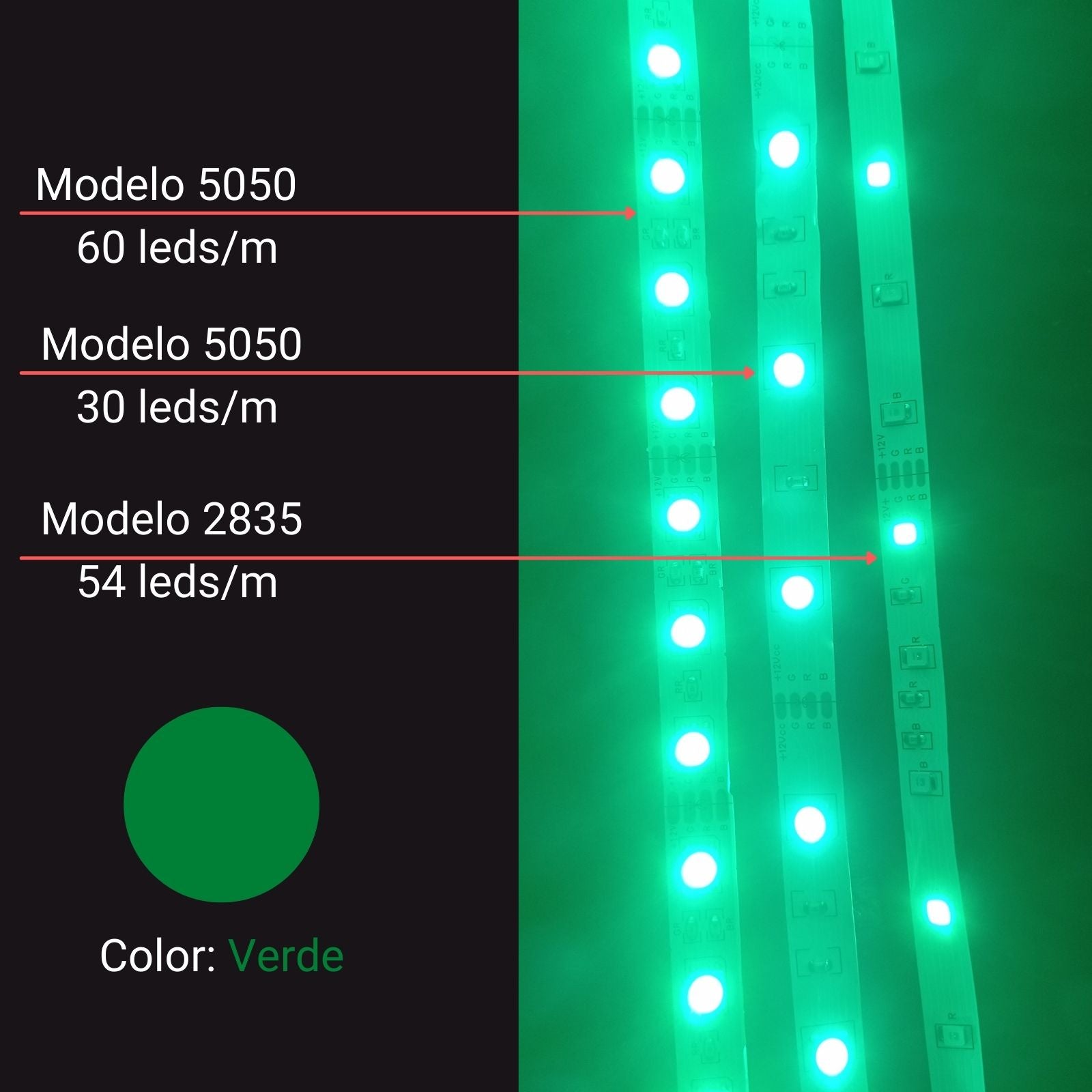 Cinta de leds RGB