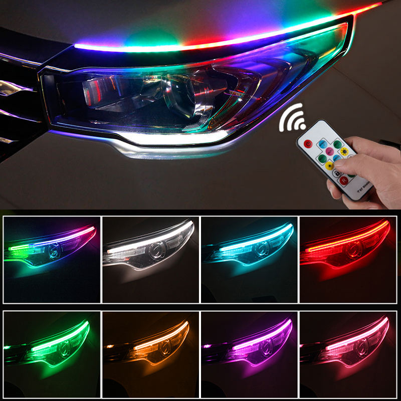 DRL RGB Pisca Dinâmico - Tec2GO